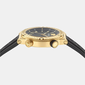 Greca Men Quartz Two Tone Dial Analog Recycled PU Watch VE8G00324