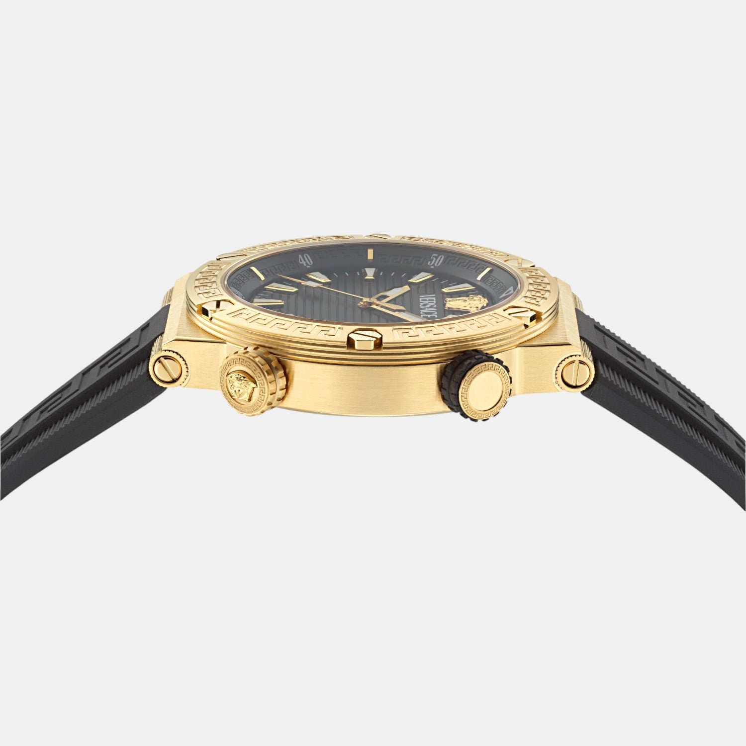 Greca Men Quartz Two Tone Dial Analog Recycled PU Watch VE8G00324