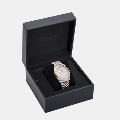 Anteo Men Quartz White Dial Analog Stainless Steel Watch VE9H00424