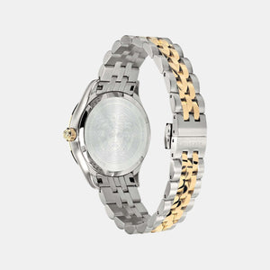Hellenyium Women Quartz Green Dial Analog Stainless Steel Watch VEHU00420
