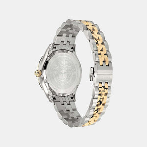 Hellenyium Women Quartz Grey Dial Analog Stainless Steel Watch VEHU00520
