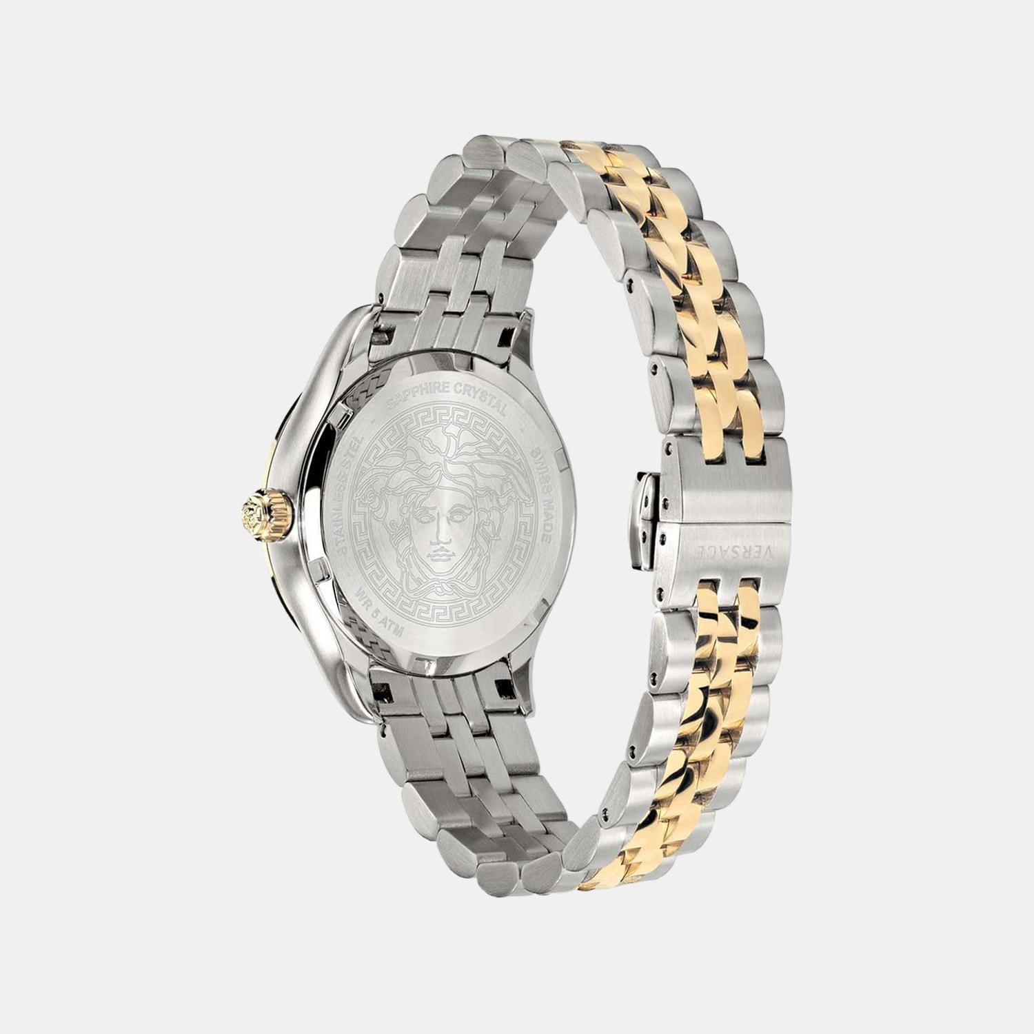 Hellenyium Women Quartz Grey Dial Analog Stainless Steel Watch VEHU00520