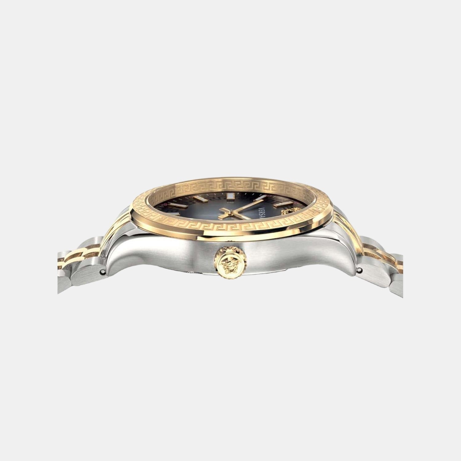 Hellenyium Women Quartz Grey Dial Analog Stainless Steel Watch VEHU00520