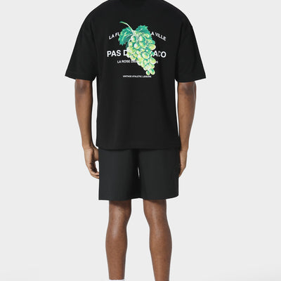 Pas De Monaco Verde Black T-Shirt