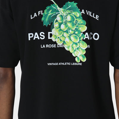 Pas De Monaco Verde Black T-Shirt