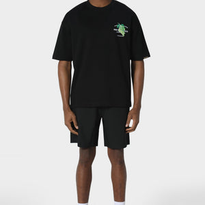 Pas De Monaco Verde Black T-Shirt