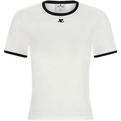 Courreges Signature Contrast T-shirt