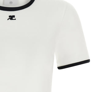 Courreges Signature Contrast T-shirt
