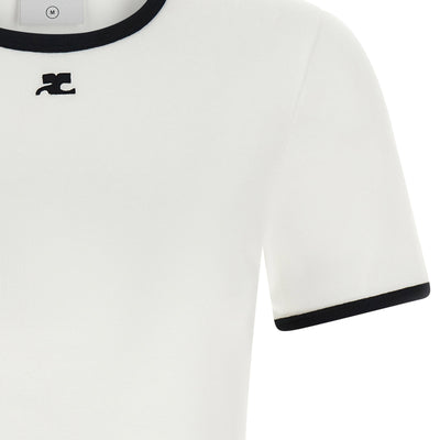 Courreges Signature Contrast T-shirt