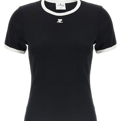 Courreges Signature Contrast T-shirt