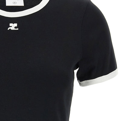Courreges Signature Contrast T-shirt