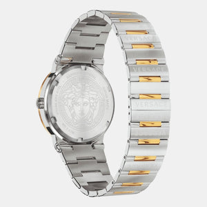 Greca Men Quartz White Dial Analog Stainless Steel Watch VEVI00320