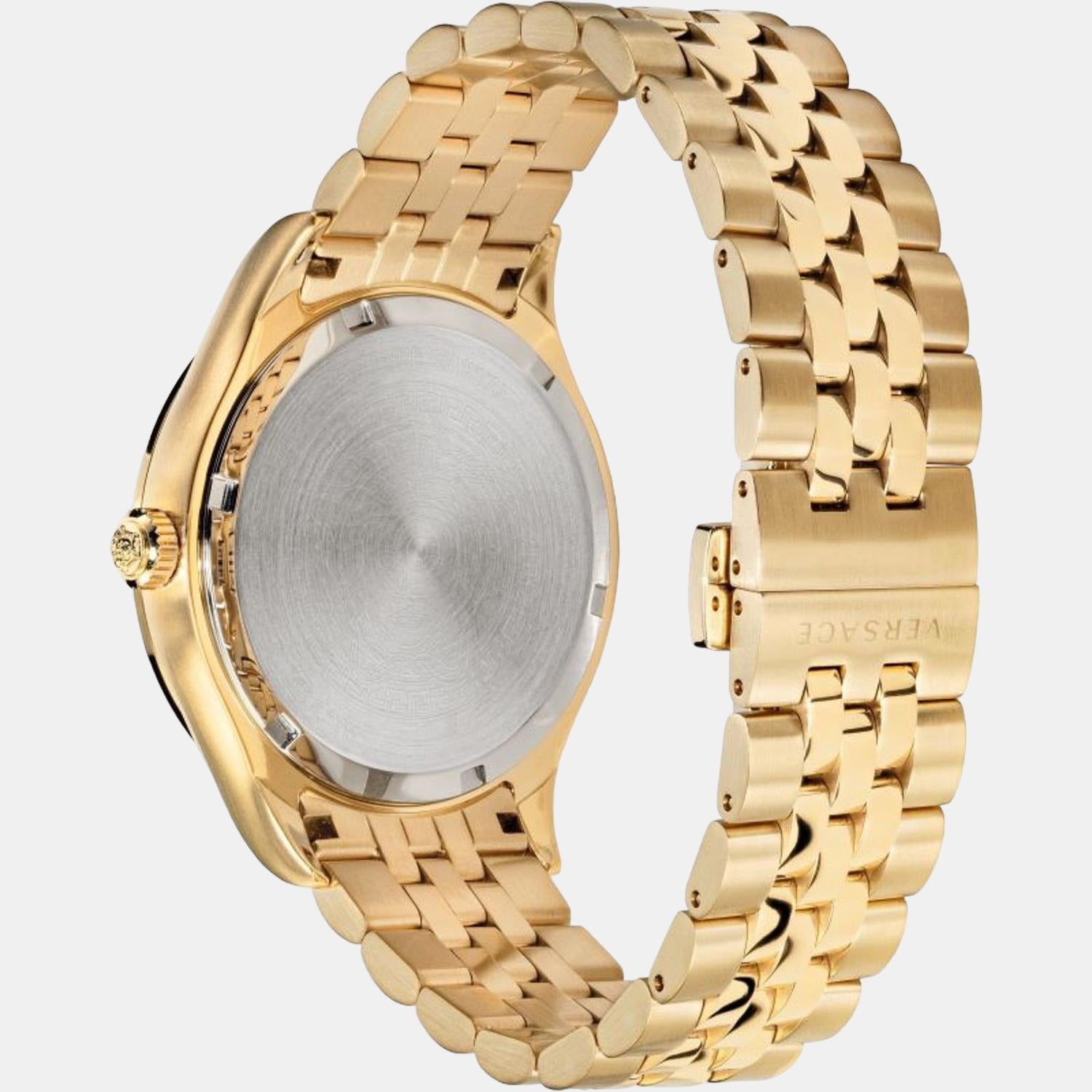 Hellenyium Men Quartz White Dial Analog Stainless Steel Watch VEVK00720