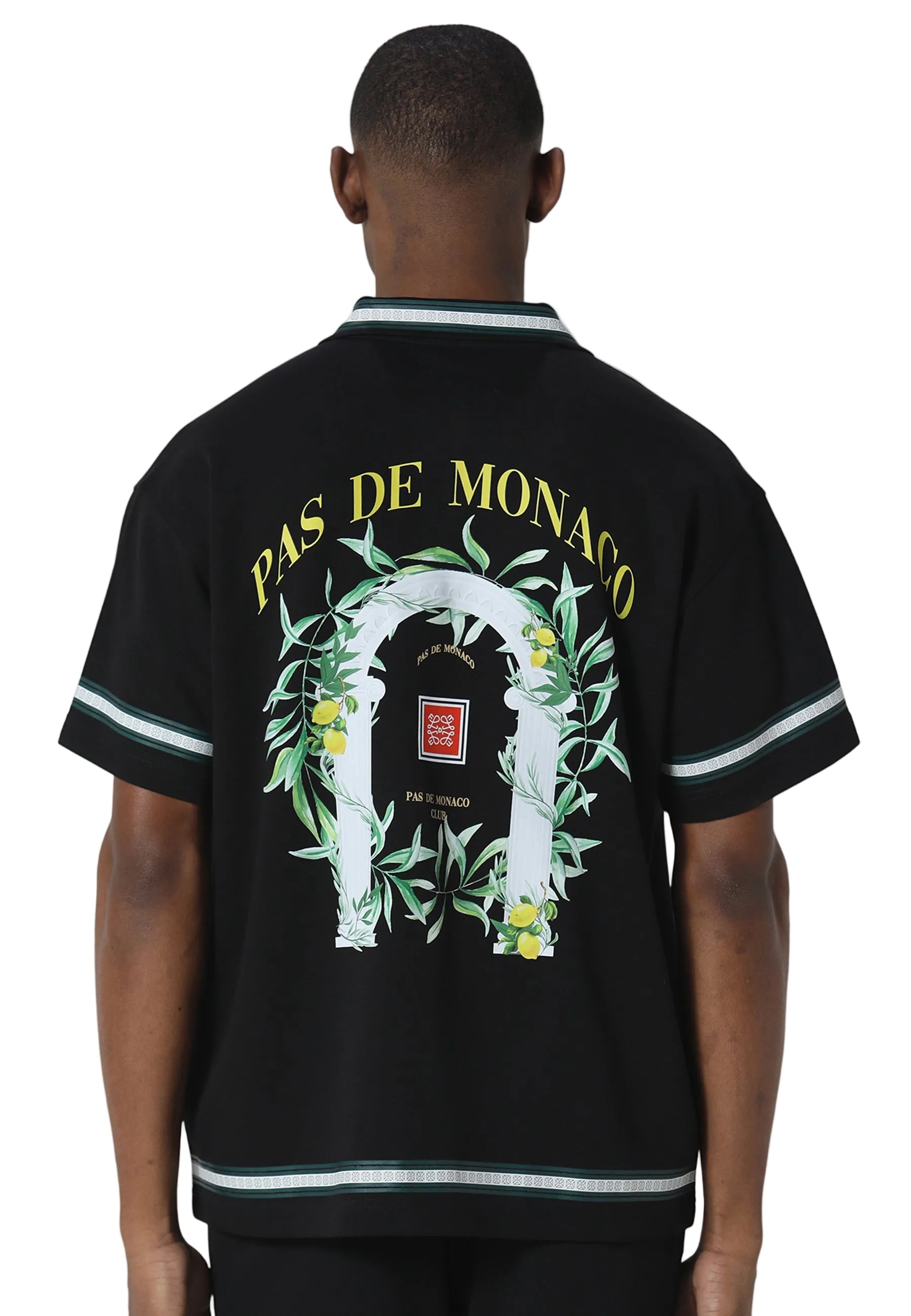 Pas De Monaco Viala Black Shirt