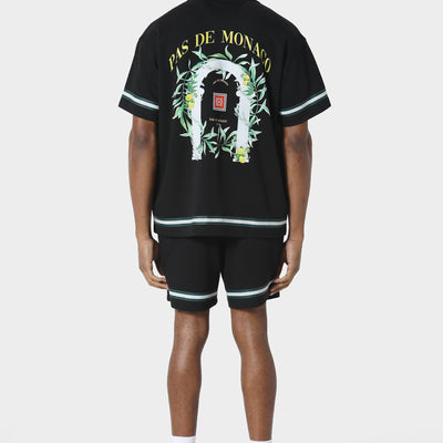 Pas De Monaco Viala Black Shirt