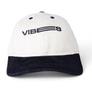 Vibes Cap Black and White