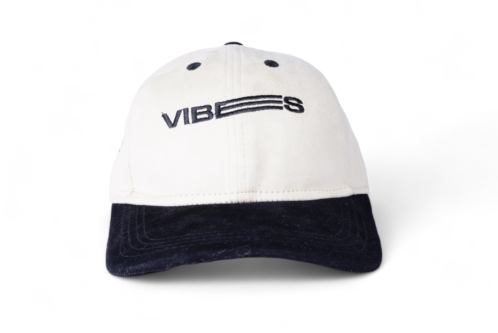 Vibes Cap Black and White