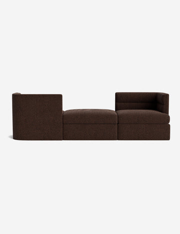 Brown Basket Boucle