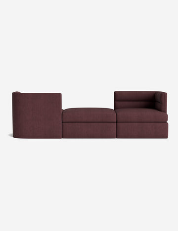 Oxblood Linen Weave