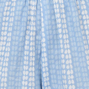 Blue Cotton Straight Kurta Pant With Dupatta VKSKD1628