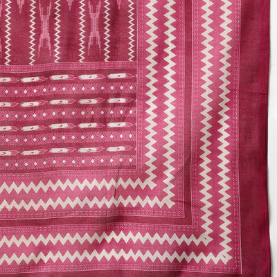 Rayon Blend Tyrian Maroon Straight Kurta Pant With Dupatta VKSKD1811