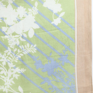 Nude Cotton Floral Straight Suit Set VKSKD1882