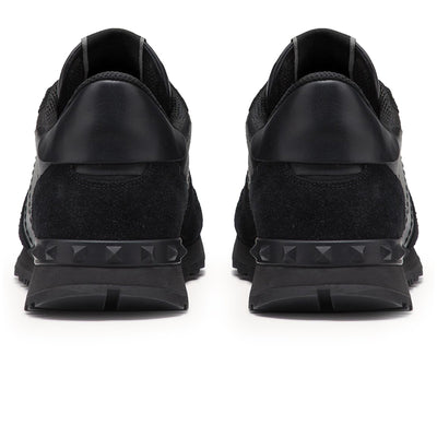 Valentino Black Camouflage Rockrunner Sneaker