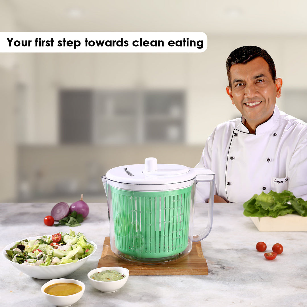 Vegetable Cleaner and Salad Spinner,