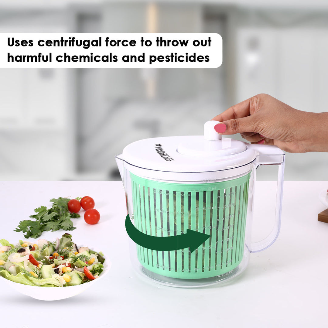 Vegetable Cleaner and Salad Spinner,