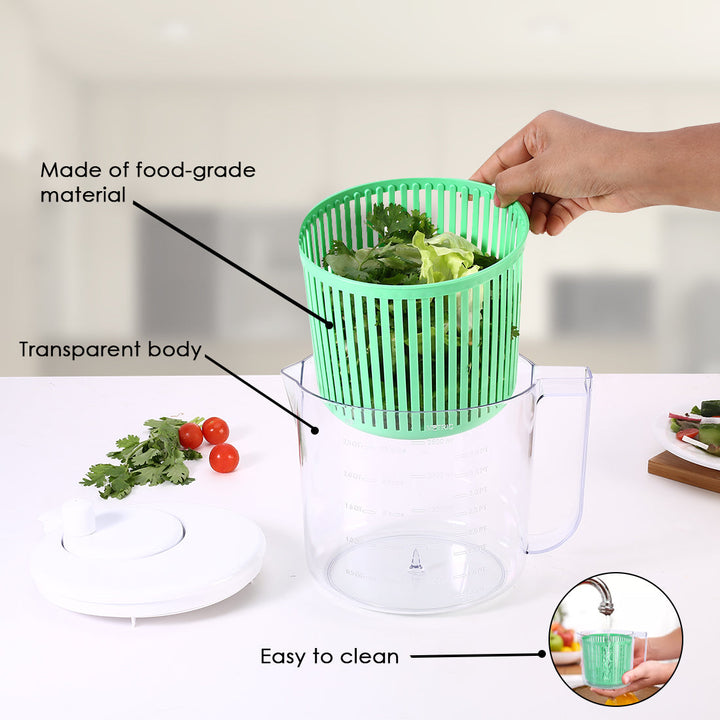 Vegetable Cleaner and Salad Spinner,