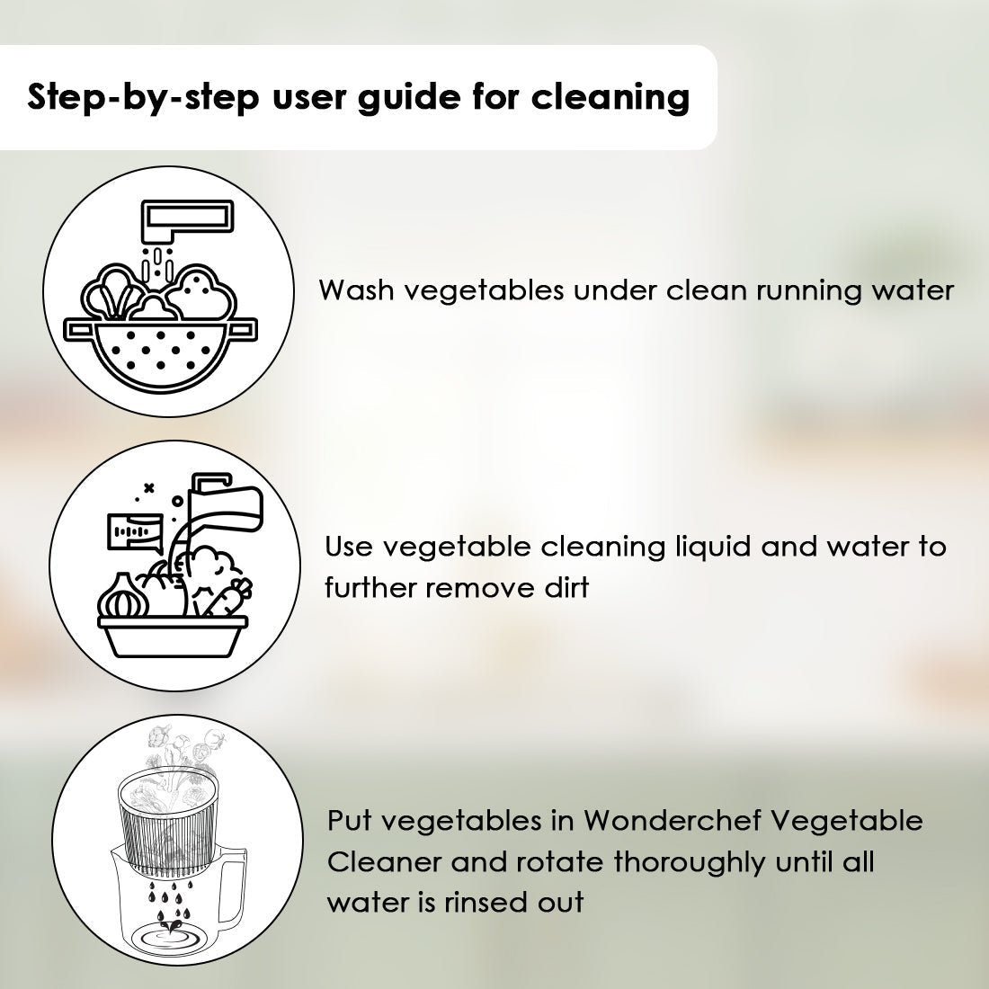 Vegetable Cleaner and Salad Spinner,