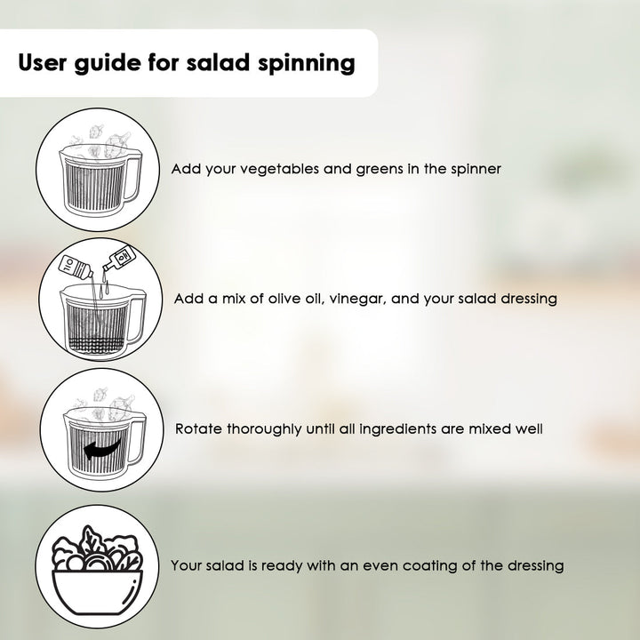 Vegetable Cleaner and Salad Spinner,