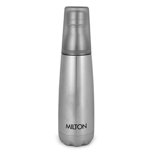 Vertex Thermosteel Bottle With Tumbler (Milton)