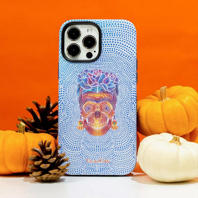 Vida y Muerte | Frida Kahlo Dotted Skull Case