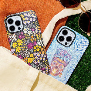 Vida y Muerte | Frida Kahlo Dotted Skull Case