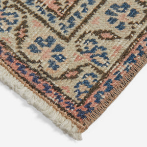 Vintage Turkish Hand-Knotted Wool Rug No. 299, 6'5" x 9'3"