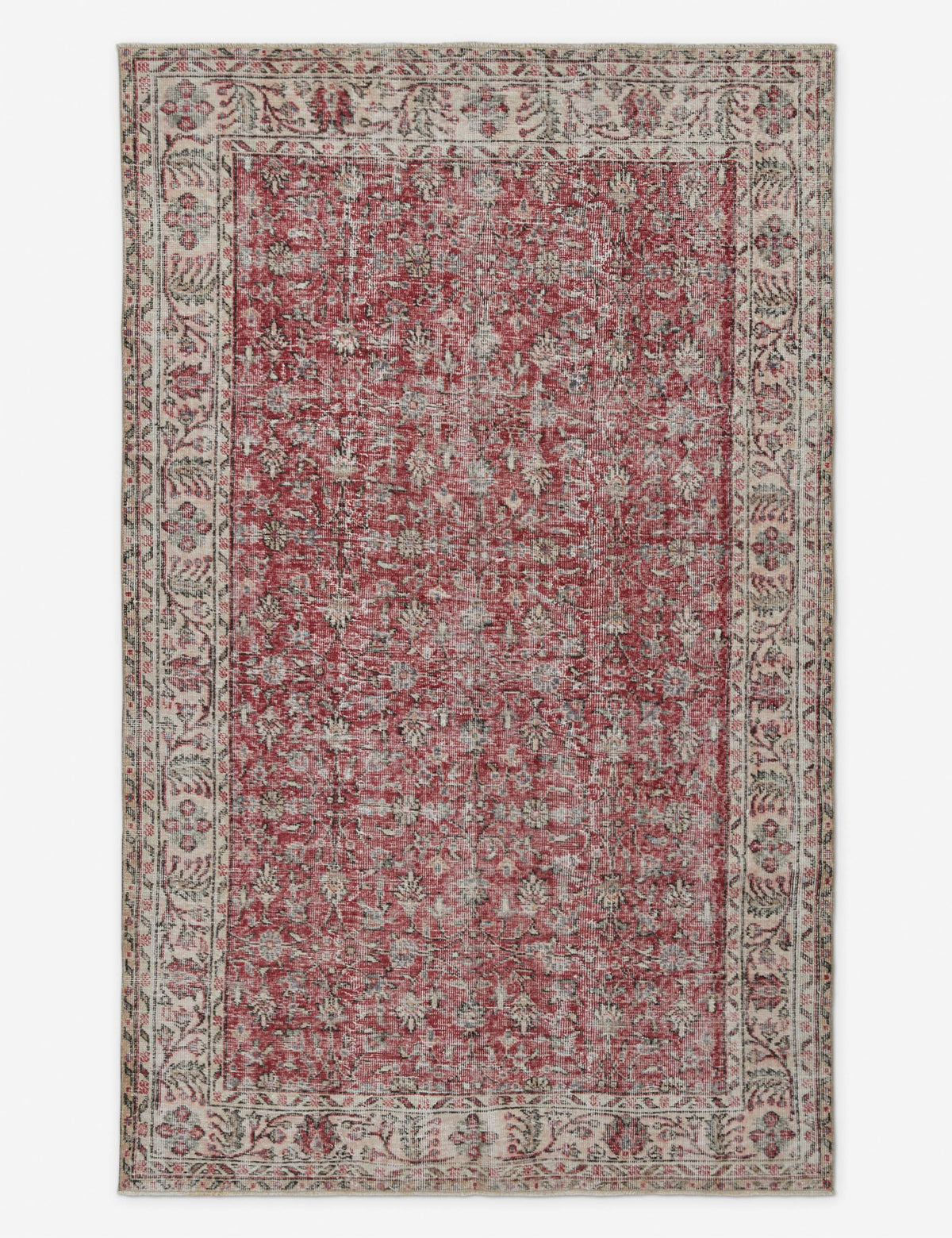 Vintage Turkish Rug No. 188, 5'2" x 8'7"