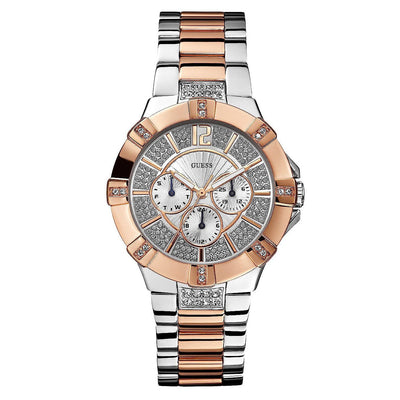 Guess Vista Silver Dial Women 41mm