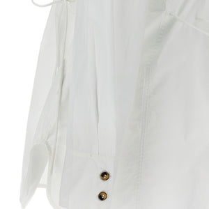 Ganni Lace-up Shirt