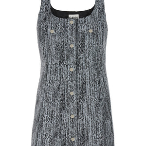 Ganni Tweed Dress