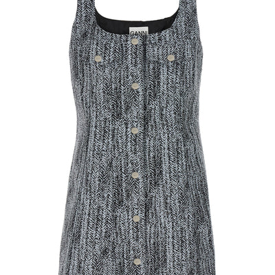 Ganni Tweed Dress