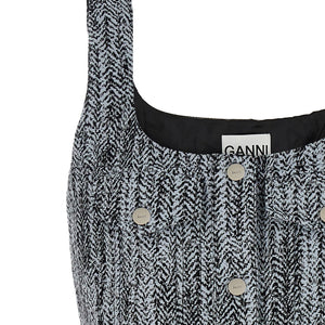 Ganni Tweed Dress