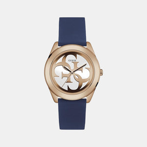 G Twist Women Quartz White Dial Analog Silicone Watch W0911L6