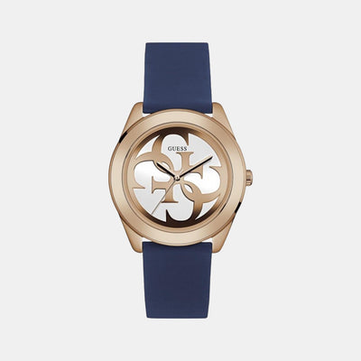 G Twist Women Quartz White Dial Analog Silicone Watch W0911L6