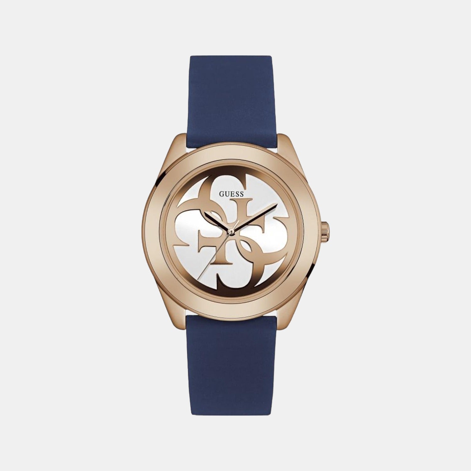 G Twist Women Quartz White Dial Analog Silicone Watch W0911L6