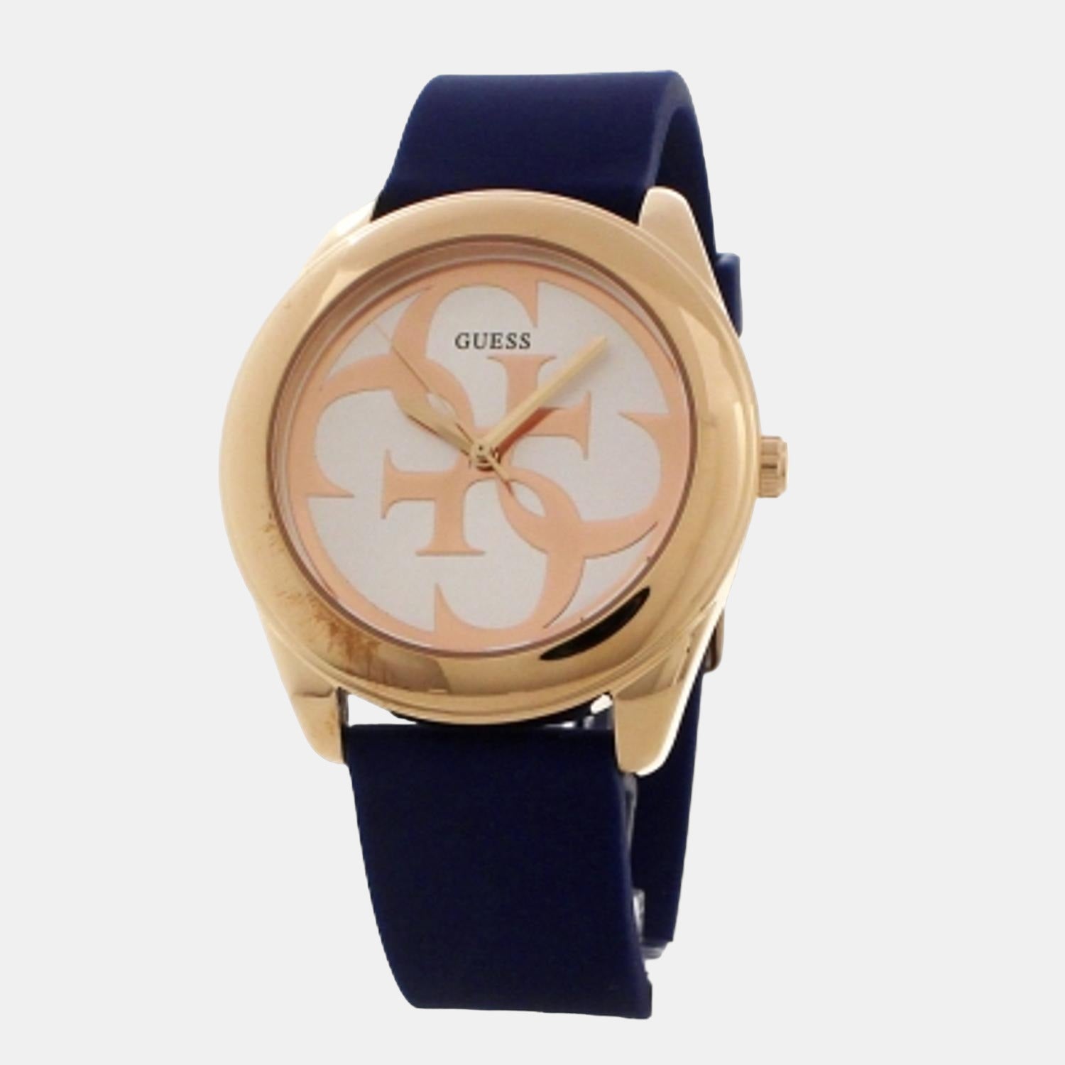 G Twist Women Quartz White Dial Analog Silicone Watch W0911L6