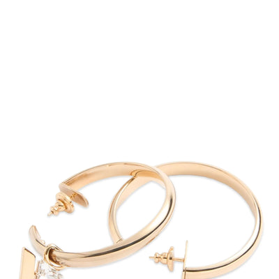 Valentino Garavani Je Les V Hoop Earrings