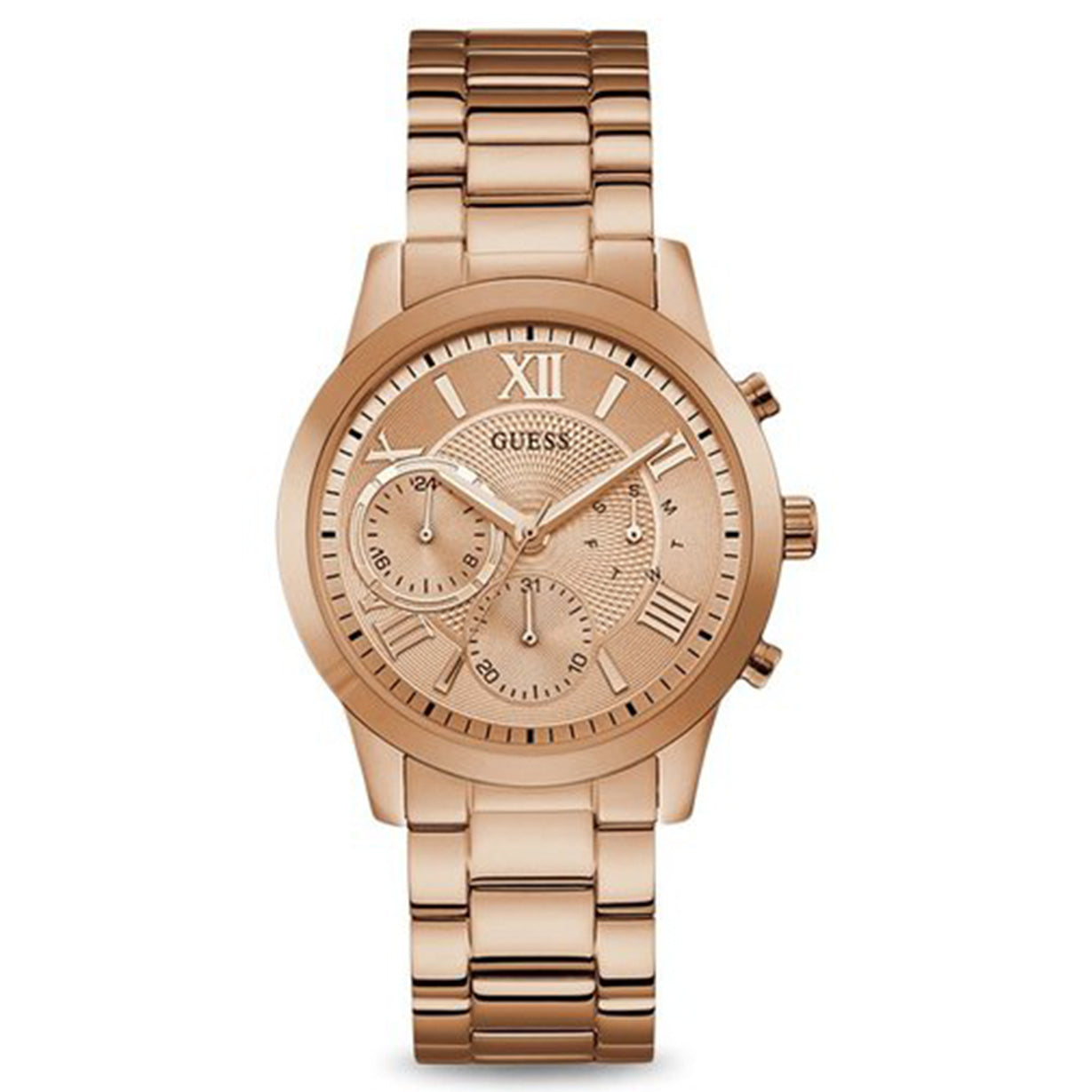 Guess Analog Rose Gold Dial Women 40mm