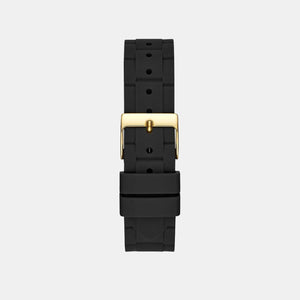 Guess Sport Women Quartz Black Dial Chronograph Silicone Watch W1157L1