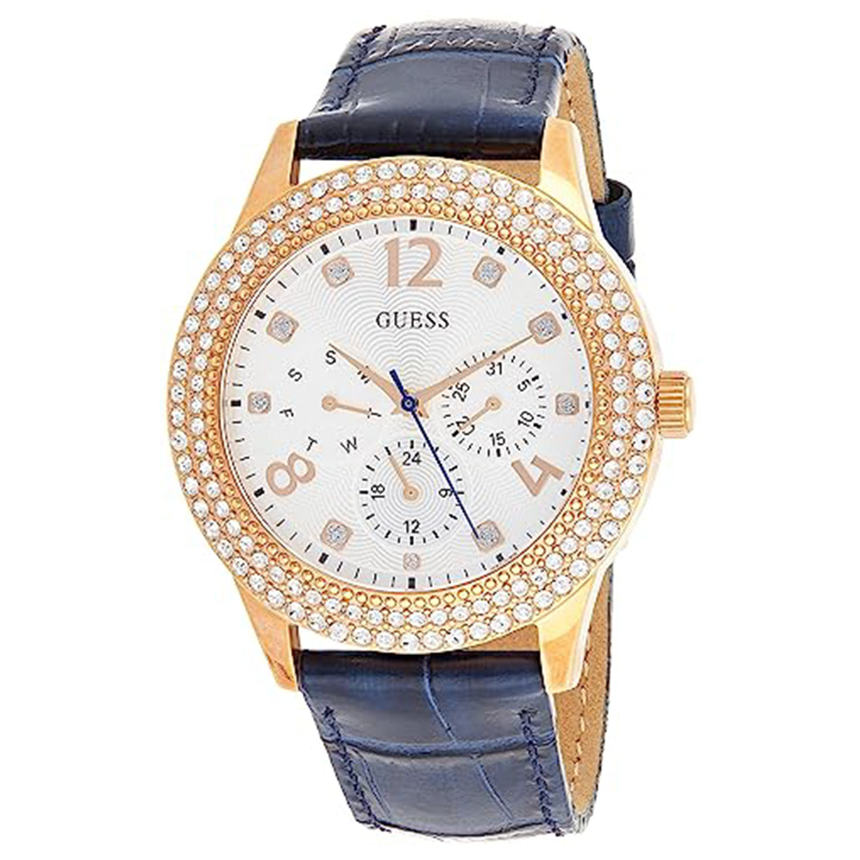 Guess Analog Silver Dial Women 40mm